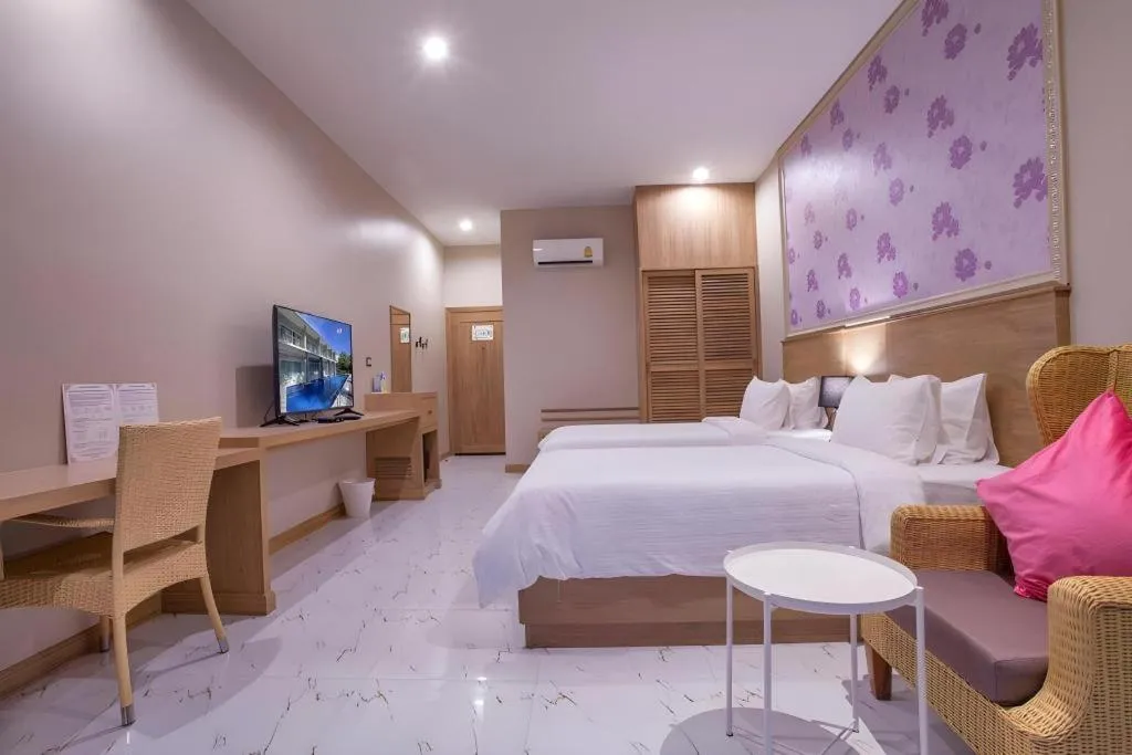 Bed in Amarin Resort