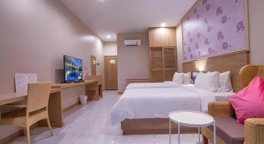 Bed in Amarin Resort