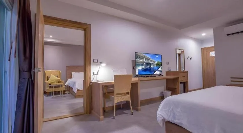 Bed in Amarin Resort