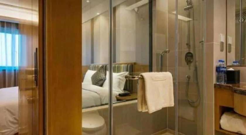 Bed in Grand Skylight Catic Hotel