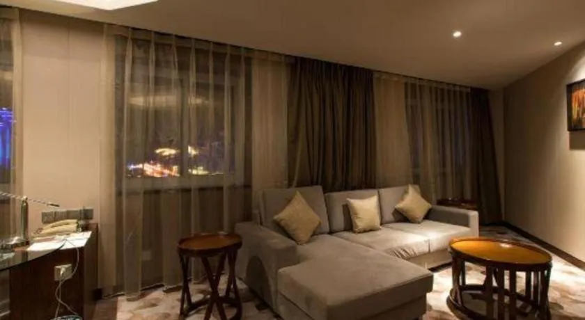 Bed in Grand Skylight Catic Hotel