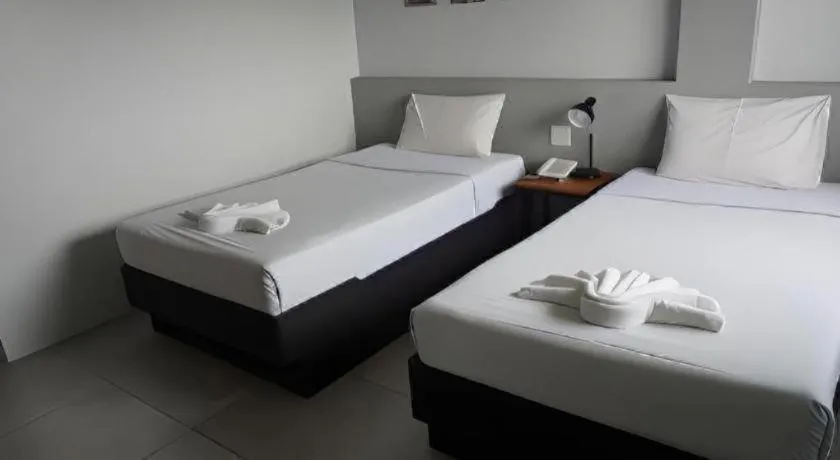 Bed in Thai Hotel Krabi