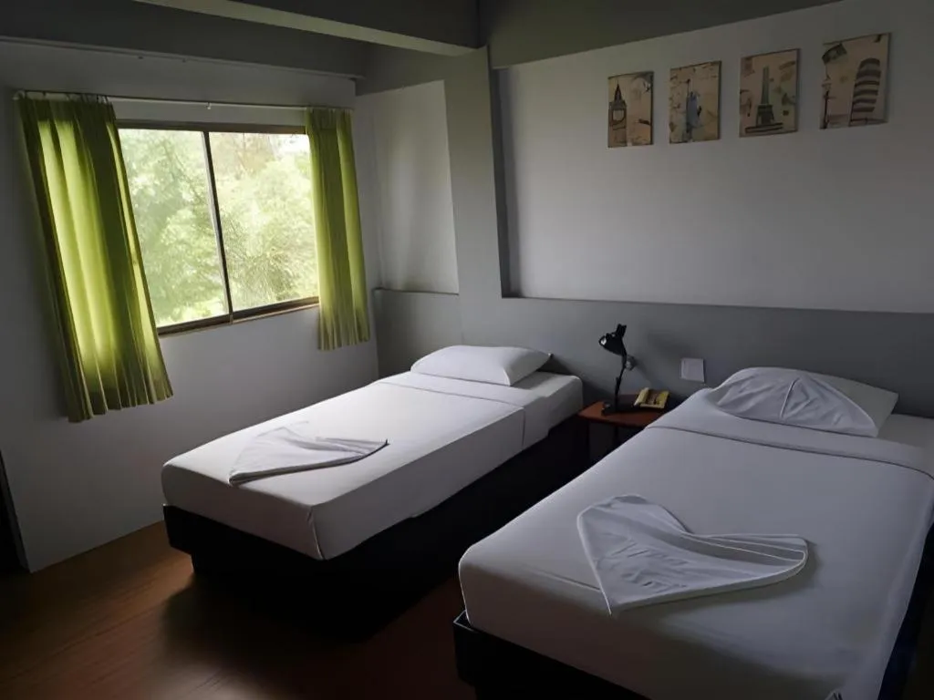 Bed in Thai Hotel Krabi