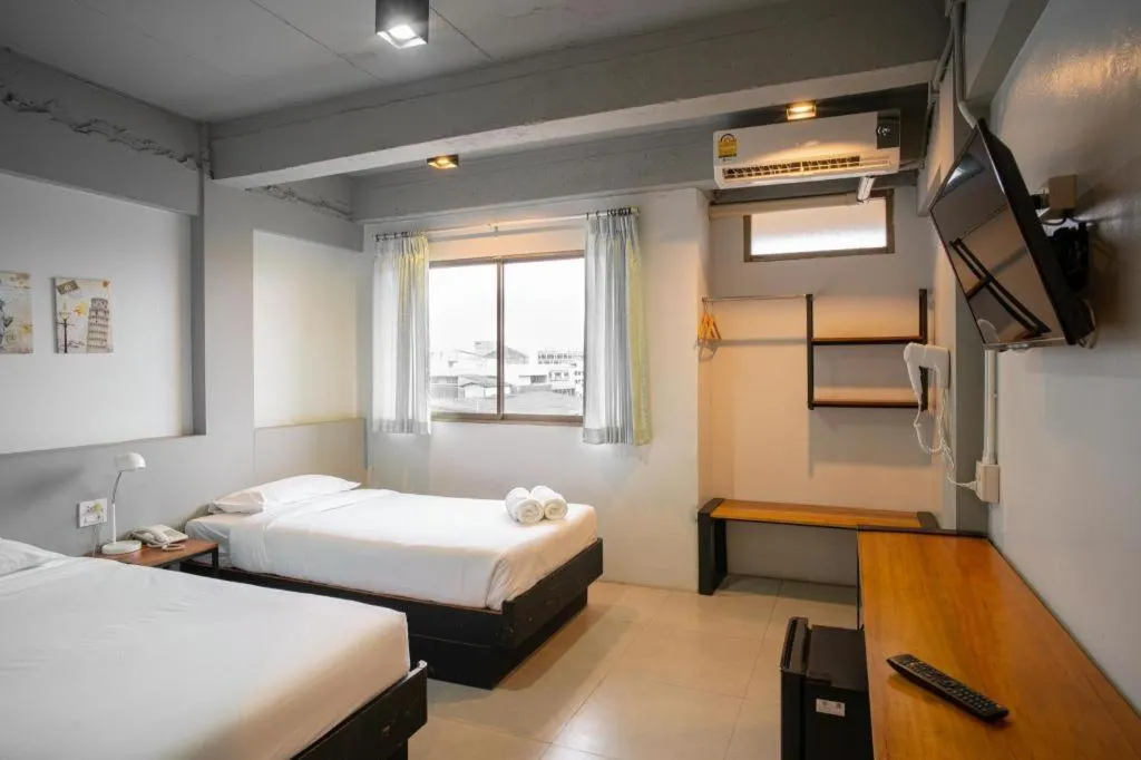 Bed in Thai Hotel Krabi