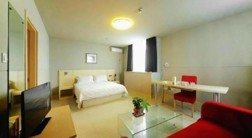 Bed in Jinjiang Inn Jiaxing South Lake