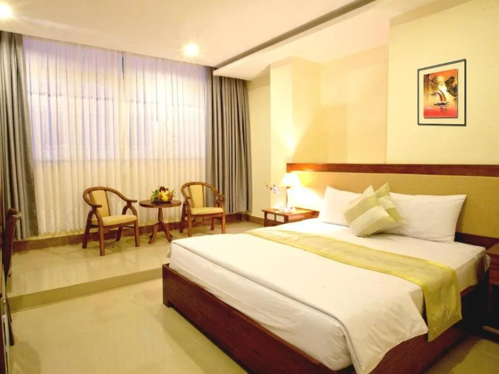 Bed in Nhat Thanh Hotel