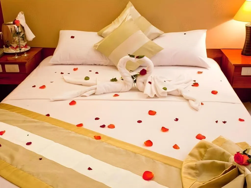 Bed in Nhat Thanh Hotel