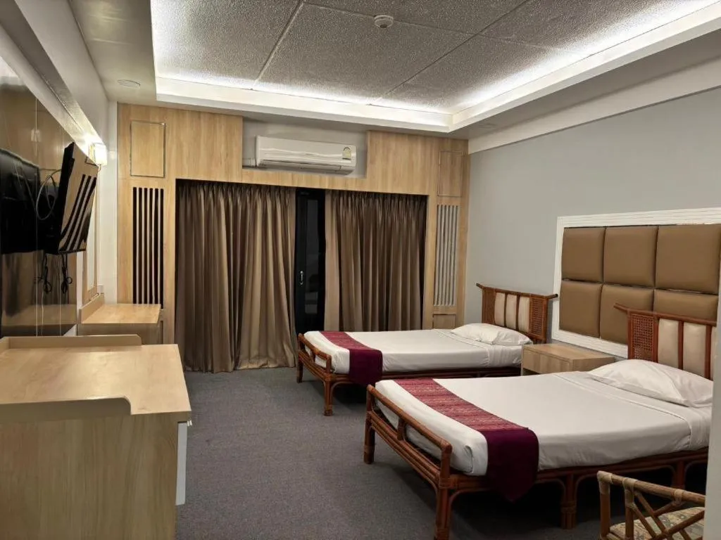 Bed in Pailyn Phitsanulok Hotel