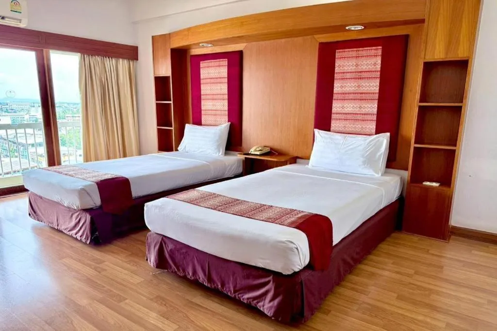 Bed in Pailyn Phitsanulok Hotel