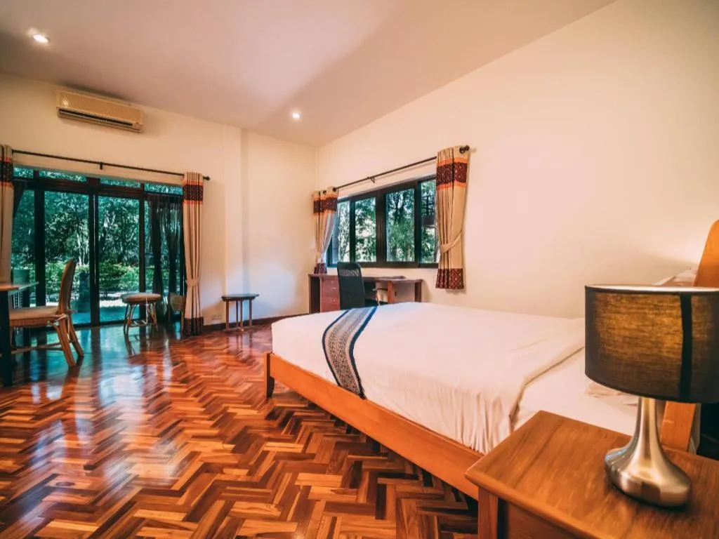 Bed in Tao Garden Health Spa & Resort