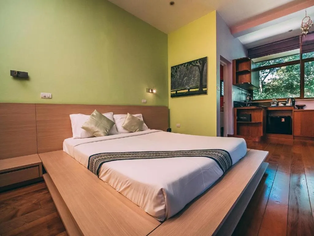 Bed in Tao Garden Health Spa & Resort