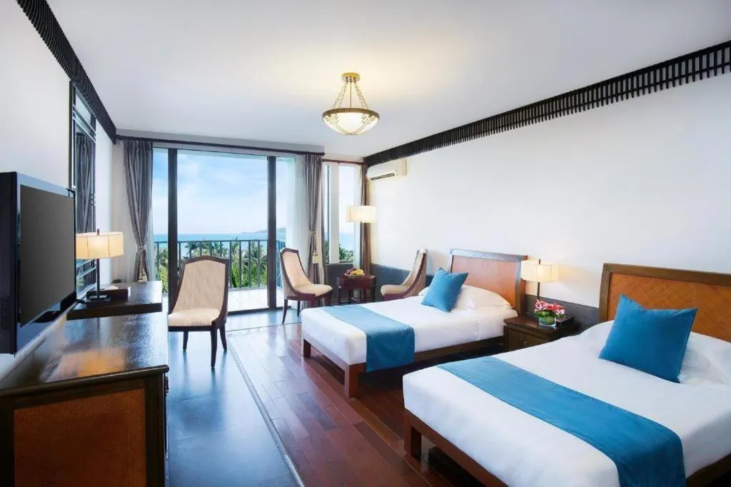 Bed in International Asia-Pacific Convention Center