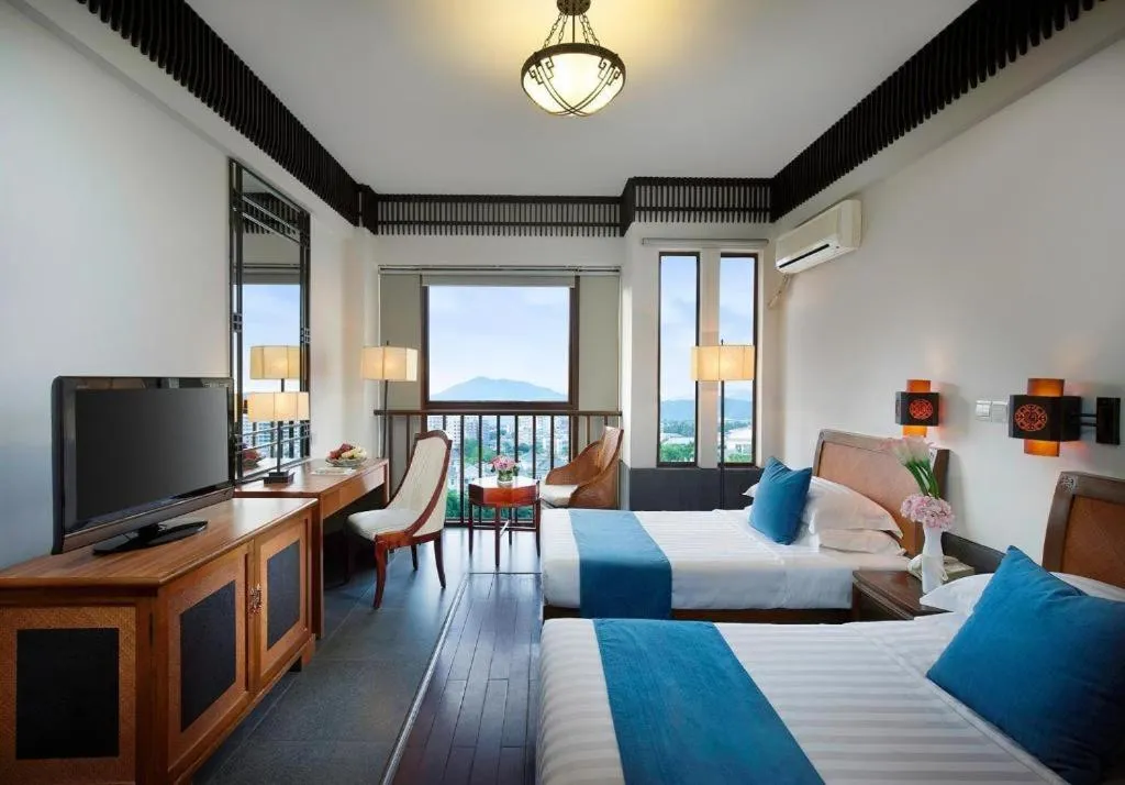 Bed in International Asia-Pacific Convention Center