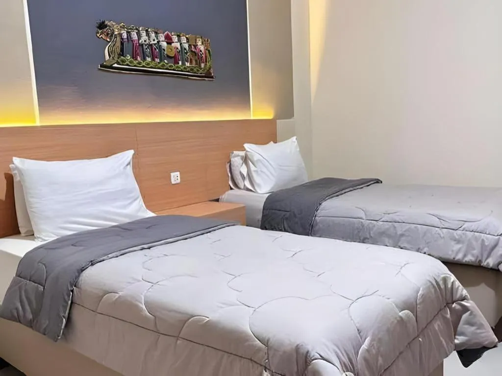 Bed in Hotel Augusta Garut