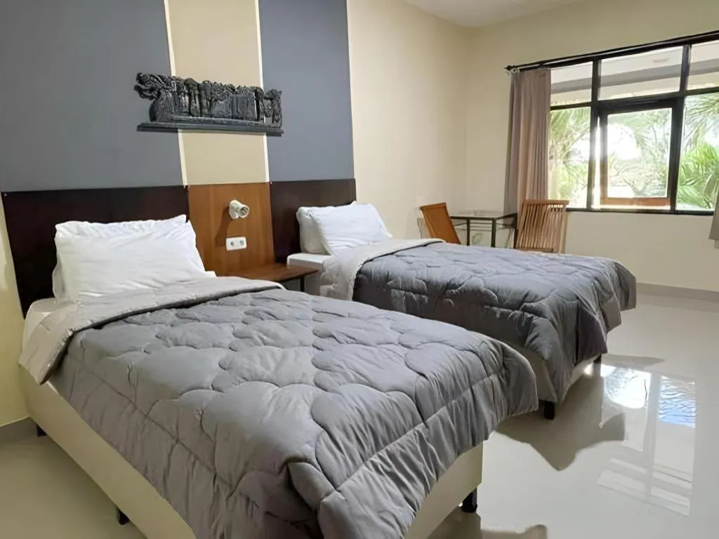 Bed in Hotel Augusta Garut