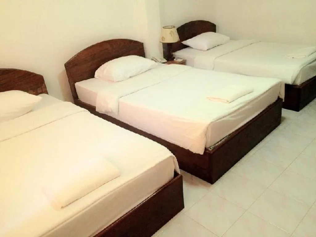 Bed in Saysamphanh Hotel