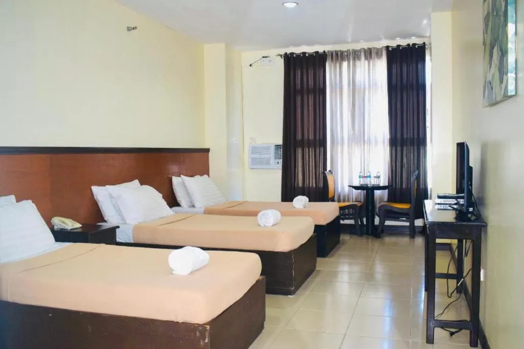 Bed in Ati-Atihan Festival Hotel