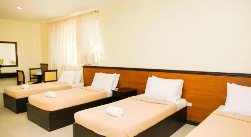 Bed in Ati-Atihan Festival Hotel