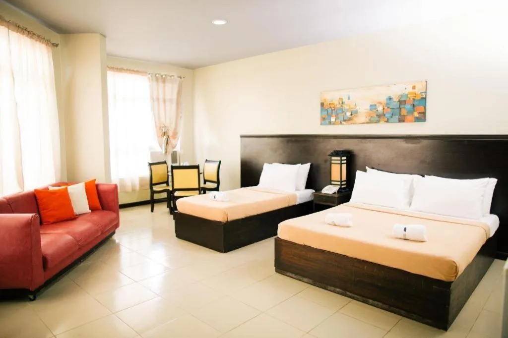 Bed in Ati-Atihan Festival Hotel