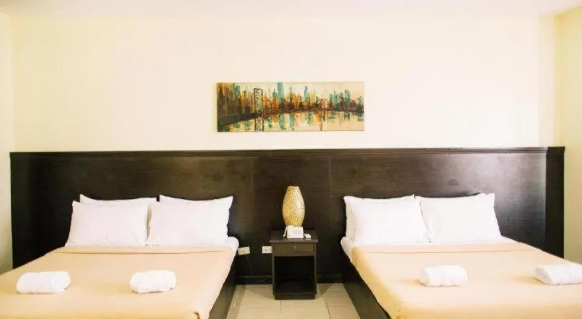 Bed in Ati-Atihan Festival Hotel