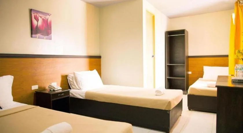 Bed in Ati-Atihan Festival Hotel