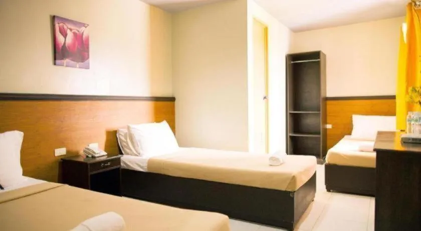 Bed in Ati-Atihan Festival Hotel