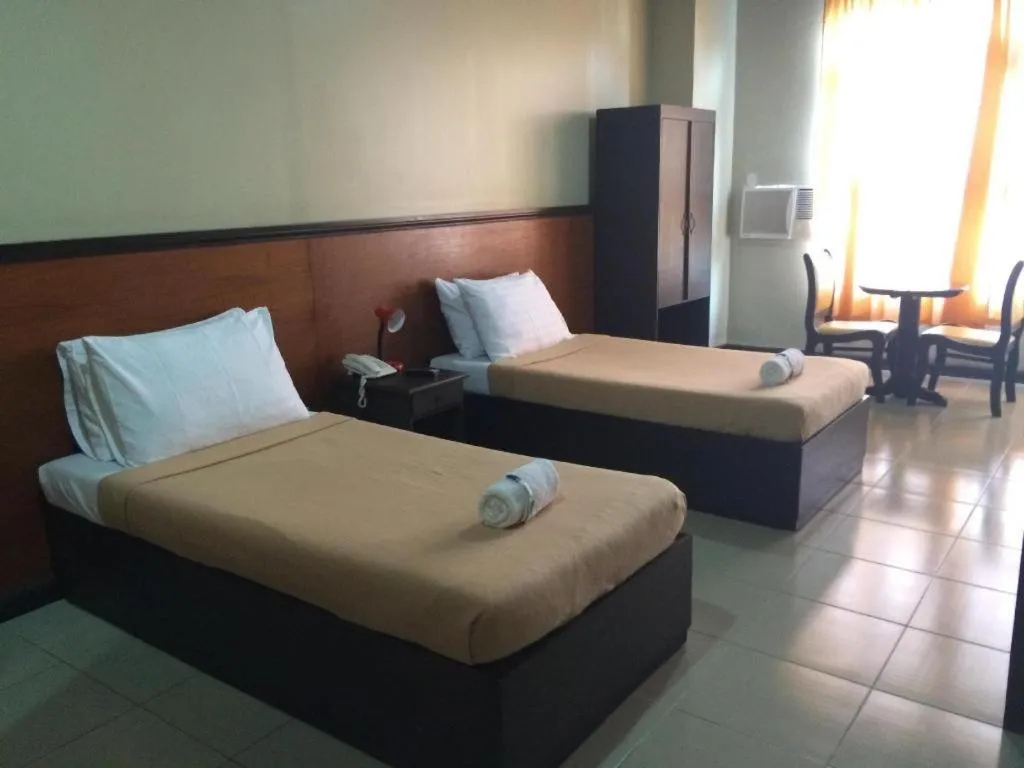 Bed in Ati-Atihan Festival Hotel