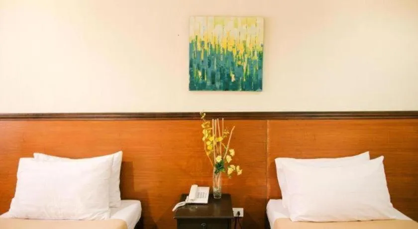 Bed in Ati-Atihan Festival Hotel