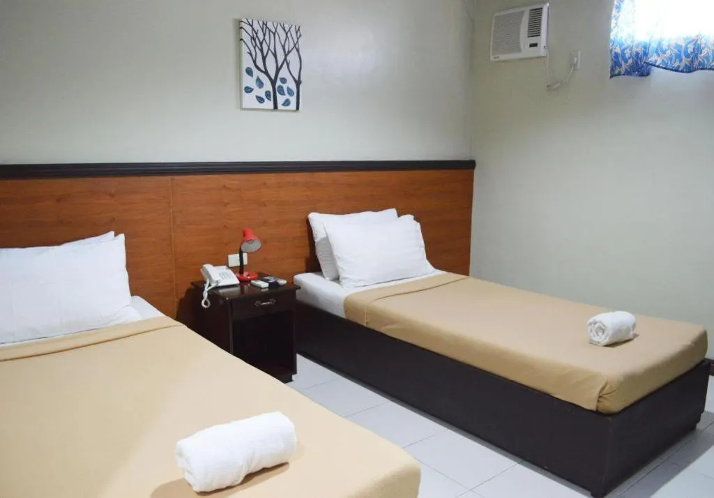 Bed in Ati-Atihan Festival Hotel