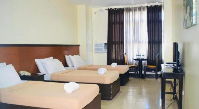 Bed in Ati-Atihan Festival Hotel