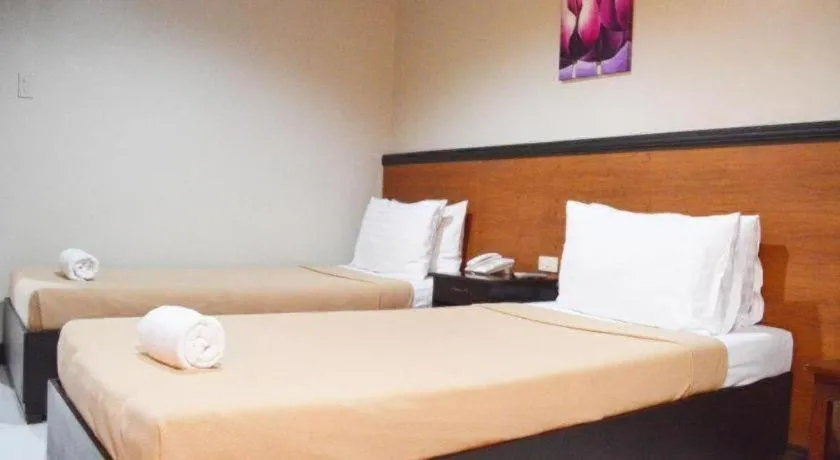 Bed in Ati-Atihan Festival Hotel