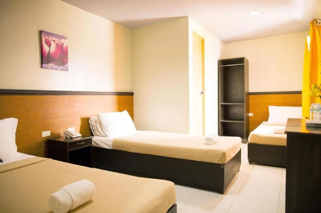Bed in Ati-Atihan Festival Hotel