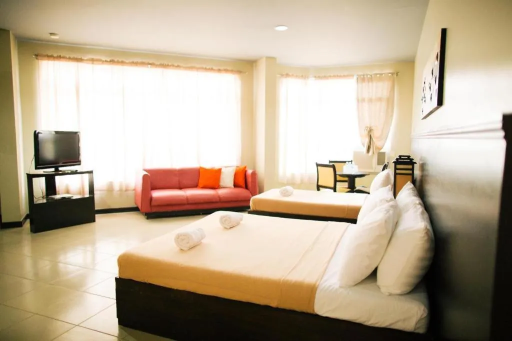 Bed in Ati-Atihan Festival Hotel