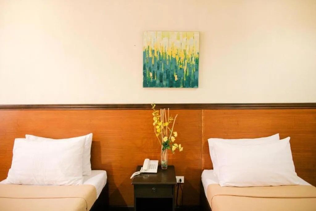 Bed in Ati-Atihan Festival Hotel