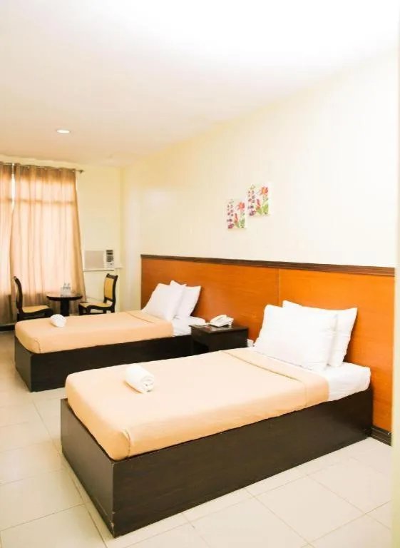 Bed in Ati-Atihan Festival Hotel