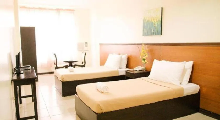 Bed in Ati-Atihan Festival Hotel