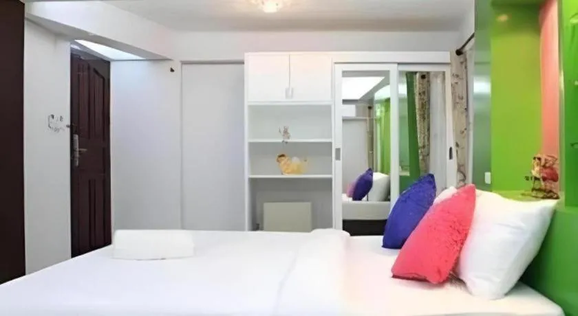 Bed in Huay Kaew Palace 1 Hotel