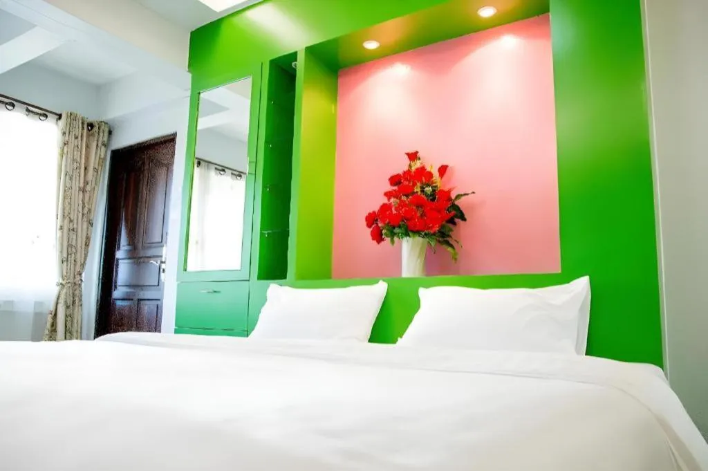 Bed in Huay Kaew Palace 1 Hotel