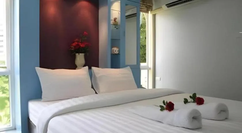 Bed in Huay Kaew Palace 1 Hotel