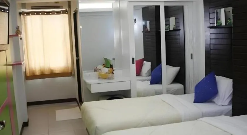 Bed in Huay Kaew Palace 1 Hotel