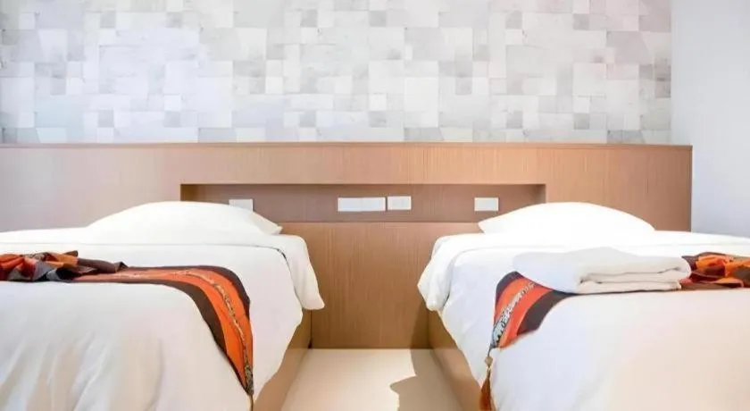 Bed in Huay Kaew Palace 1 Hotel