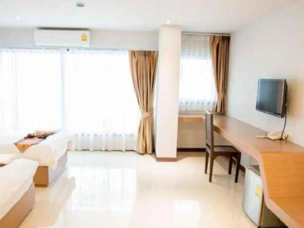 Bed in Huay Kaew Palace 1 Hotel