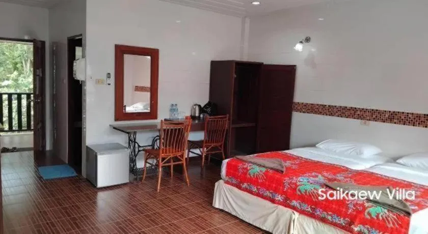 Bed in Saikaew Villa