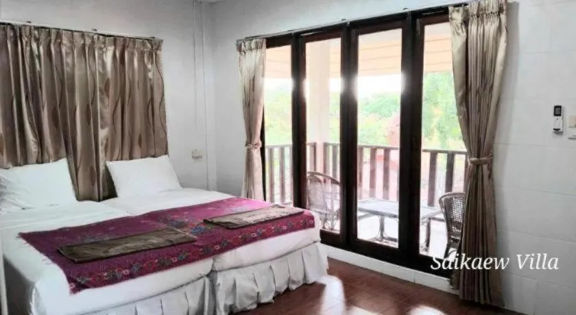 Bed in Saikaew Villa