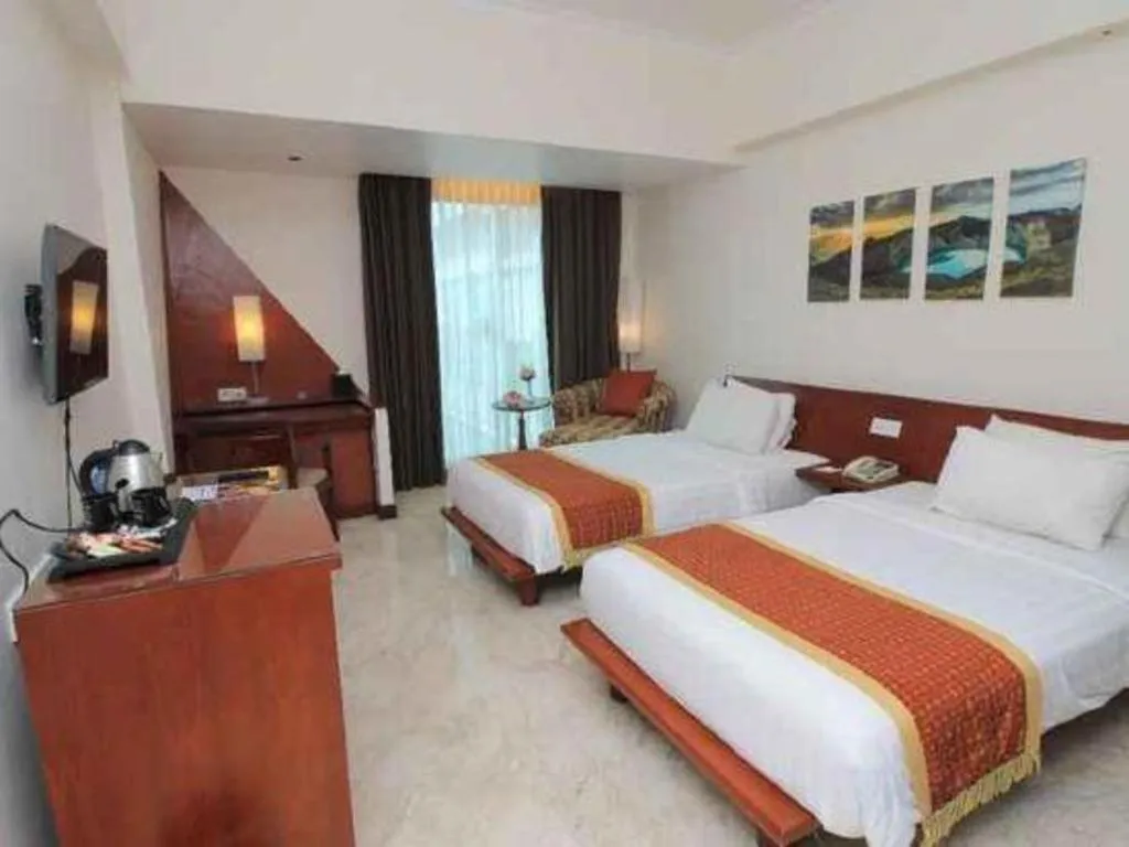 Bed in Grand Surya Hotel Kediri