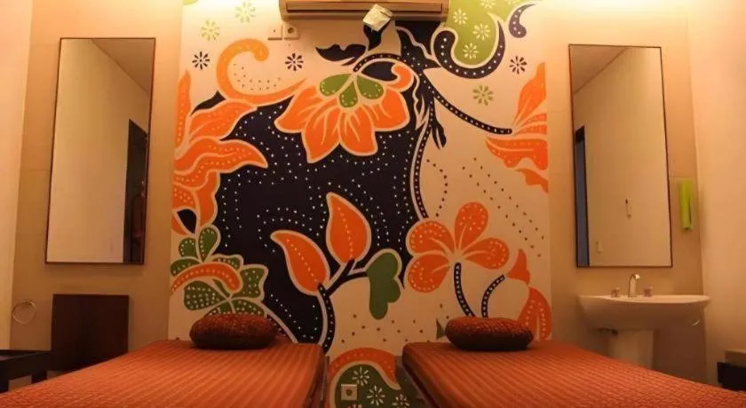 Bed in Grand Surya Hotel Kediri