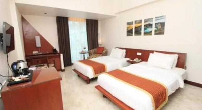 Bed in Grand Surya Hotel Kediri