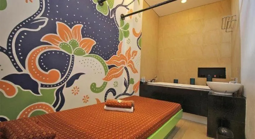 Bed in Grand Surya Hotel Kediri