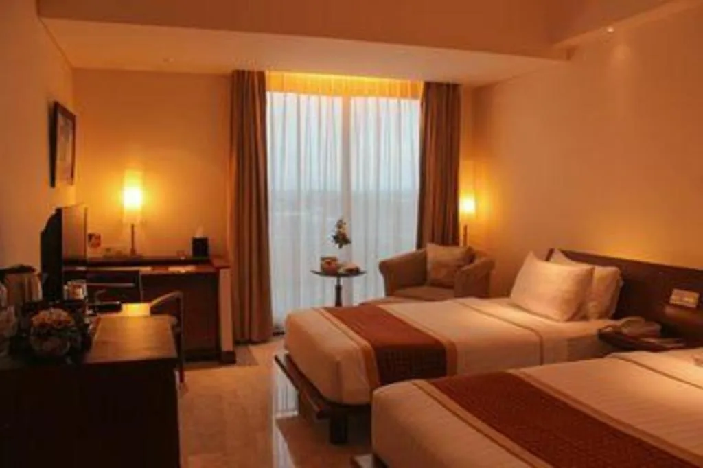 Bed in Grand Surya Hotel Kediri