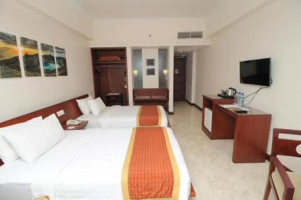 Bed in Grand Surya Hotel Kediri